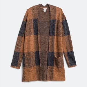 Cotton Emporium Lillian Seamless double pocket open cardigan